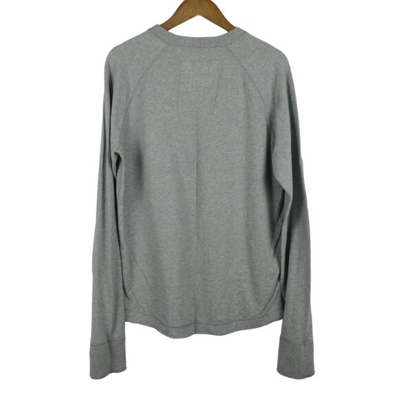 Abercrombie & Fitch Muscle Long Sleeve Embroidered Moose Pullover Gray Size XXL - Picture 3 of 6